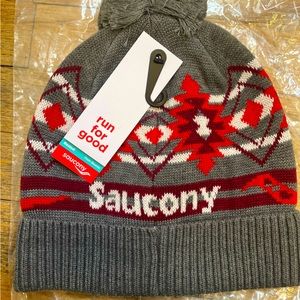 NWT Saucony Beanie Hat